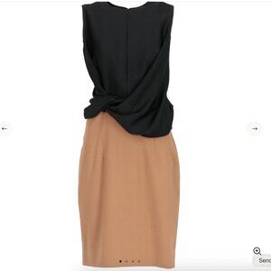 Carven | Dresses | Carven Twisted Two Tone Dress Size 40